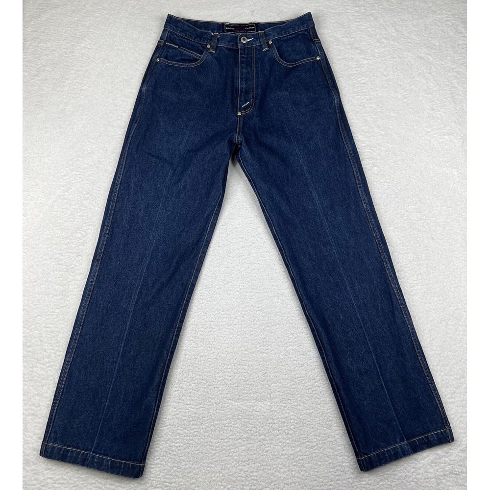 Vintage Phat Farm‎ Jeans Mens 30x32 Blue Denim Baggy Loose Hip Hop Y2K Skater